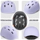 thumbnail image 2 of Casco de bicicleta para niños CELOID de 5 a 8 años, ajustable, color violeta, 2 of 6