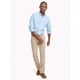 thumbnail image 3 of Camisa Tommy Hilfiger de manga larga, casual, con botones, azul brumoso, 3 of 3