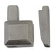 thumbnail image 2 of Pasador De Inserción Del Retenedor Deslizante Del Pestillo De La Cremallera De Metal Gris, 2 of 5