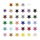 thumbnail image 3 of 34 parches de bordado de estrellas, parches para planchar, parches de insignia, calcomanías bordadas, pegatinas, adornos, apliques para bolsa, mochila, 3 of 5