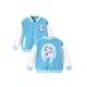 thumbnail image 1 of Chaqueta Disney Frozen Elsa, forro polar para niña, modelo Varsity 4-5T, 1 of 7