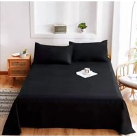 Genérico - Juego Sabanas 144 Hilos 2 Plazas Varios Colores