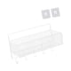 thumbnail image 4 of Cesta De Almacenamiento De Gabinete Cesta De Alambre De Acero Resistente Para Frutas Verduras Bocadillos Blanco L Con Gancho, 4 of 5
