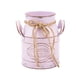 thumbnail image 1 of Jarrón de metal vintage, jarra de leche de metal galvanizado, jarrón de granja con asa decorativa, 1 of 5