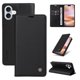 thumbnail image 1 of Funda Billetera de Cuero para iPhone 16 Plus con Tarjetero y Soporte - Tapa Magnética Negro, 1 of 6
