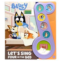 Sound Book Pi Kids Bluey Cantemos Cuatro En La Cama