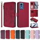 thumbnail image 3 of Funda Cartera Mariposa para [Motorola Moto G Play 2024 5G] con Soporte y Cremallera Rojo, 3 of 6