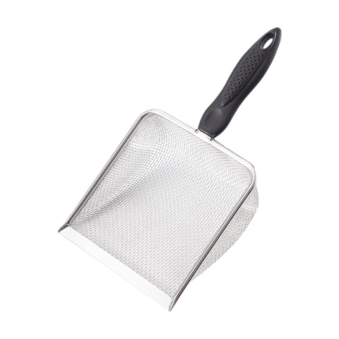 Ioensy - Pala Para Arena De Gatos, Pala Para Arena De Gatos Resistente Para Mascotas Pequeñas, Cachorros Y Gatitos, Malla De 2 X 2 Mm