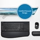 thumbnail image 3 of Teclado Kensington Slim Type Wireless Quiet K72344US Negro, 3 of 7