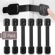 thumbnail image 2 of Bloqueos de Correa de Seguridad Bates Choice Pack de 6, Ajustables a 20 cm, 2 of 8