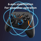 thumbnail image 4 of Controlador de Juego Inalámbrico Compatible con Switch/Lite/OLED/Teléfono/PC, Gamepad Pro con Luz LED Doble Choque Turbo Control de Movimiento, 4 of 9