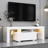 M&Ms - Entertainment Tv Stand, Large Tv Stand Tv Base Stand With Led Light Tv Cabinet.