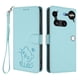 thumbnail image 1 of Funda de Gato tipo Libro para Nothing Phone 3, Verde Claro, 1 of 6