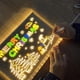 thumbnail image 5 of Tablero de notas LED con colores, tablero acrílico de borrado en seco con luz, tablero acrílico brillante para marcar mensajes, tablero iluminado de borrado en seco con soporte como tablero de notas l, 5 of 5