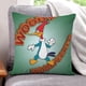 thumbnail image 1 of El Show de Pájaro Loco Fundas de almohada de terciopelo con tema, regalos de funda de almohada, decoración para el hogar, cojín de lanzar, regalo de cumpleaños para fans y parejas.56*56cm., 1 of 6