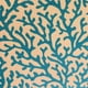 thumbnail image 3 of Cojín Plutus Brands Marlin Vines, azul, crema y floral, 3 of 3