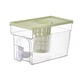 thumbnail image 1 of Dispensador De Bebidas, Hervidor De Agua Transparente Portátil, Jarra Para Nevera, Fiesta En Casa, Verde, 1 of 3