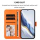 thumbnail image 5 of Xiaomi Redmi 17 4G/5G Funda Billetera con Estampado de Gato, Naranja, 5 of 6