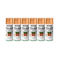 Rust-Oleum - 6 Pack Pintura En Spray Acabado Special Metálico Cobre Brillante 312 G 700147