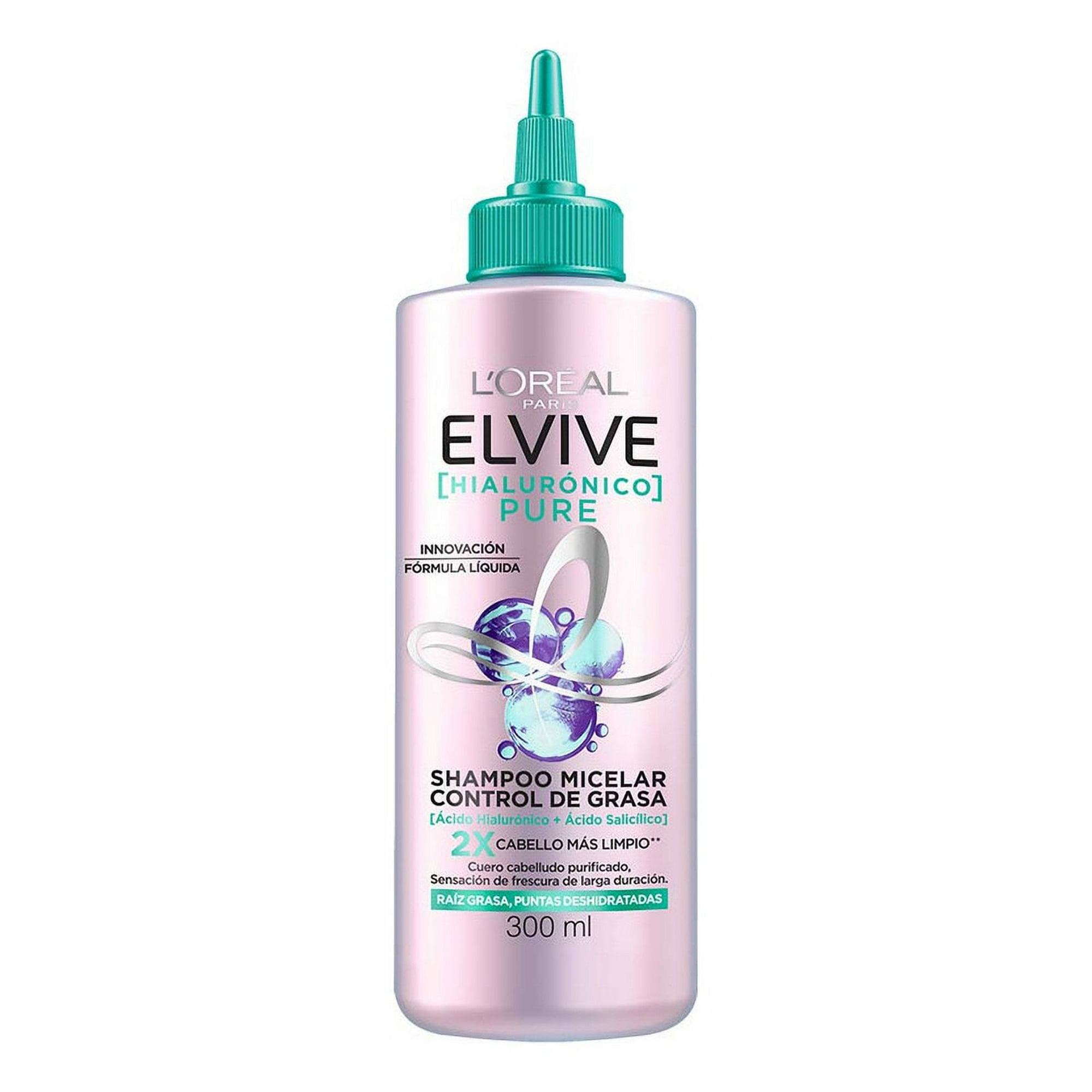 Shampoo Micelar Hialurónico Pure 300 ml Elvive