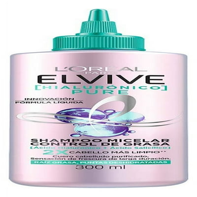 Shampoo Micelar Hialurónico Pure 300 Ml Elvive