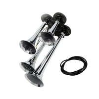 Ioensy - Altavoz Genérico De Aire De Tren De Rendimiento Estable De Cuatro Trompetas Para Rv Camión Suv Blanco M6