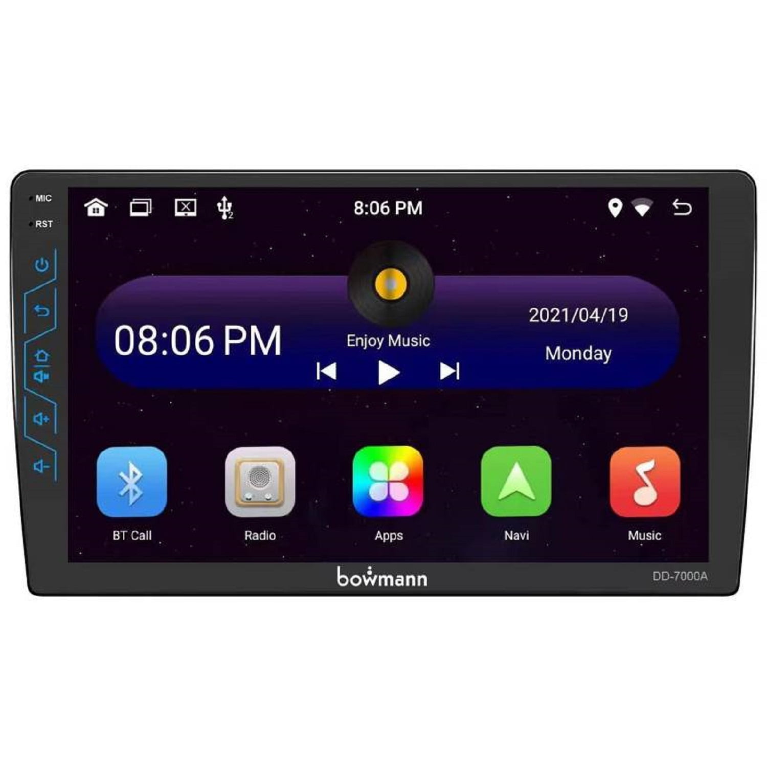 Bowmann - Radio 9 32gb Android Y Carplay Wifi Dd-7000a