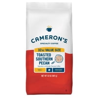 Café Cameron'S Coffee Toasted Southern Pecan, 32 Oz, Grano Entero