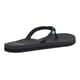 thumbnail image 5 of Sandalias tipo flip flop Sanuk Yoga Joy para mujer, espuma viscoelástica, negras, talla 8, 5 of 6