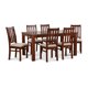 thumbnail image 3 of Comedor Ñuble Vidrio Con 6 Sillas Caramelo - Beige, 3 of 14
