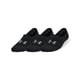 thumbnail image 3 of Calcetines Under Armour Breathe Lite Ultra Low para mujer, paquete de 3, negros, 3 of 3