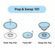 thumbnail image 5 of PopSockets Boho Mariposa – Soporte adhesivo para teléfono, 5 of 5