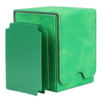 Magideal - Estuche De Cubierta De Cuero, Con Contenedor De Tarjeta Separador Hold De Organización De Tarjetas Caja De Cubierta Para Tarjetas De Juego Tarj , T T