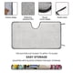 thumbnail image 2 of Chuck E Cheese Parasol para Parabrisas Delantero Protector Plegable, Visera Solar para Auto Bloquea Rayos UV Mantiene tu Vehículo Fresco140cm*76cm, 2 of 6