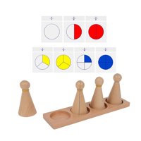 Bothyi - Materiales Matemáticos Montessori Con Muñecos Peg Para Niños De Escuela Primaria