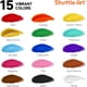 thumbnail image 3 of Pintura Acrílica Shuttle Art 15 Colores 473 ml Impermeable, 3 of 3