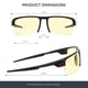 thumbnail image 3 of Gafas para videojuegos Gunnar Torpedo/Onyx Blue Light Blocking, 3 of 9