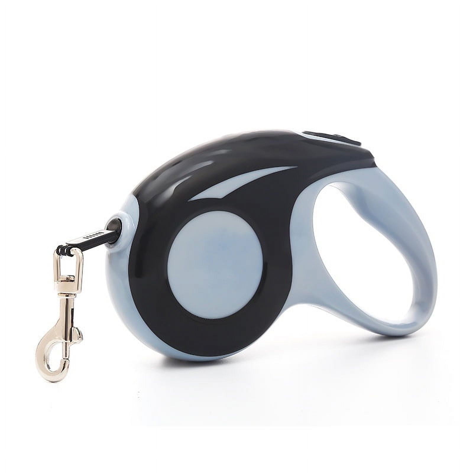 Genérico - Correa Retráctil 5 Metros Mascotas Perros Negro