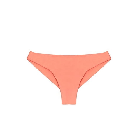 Samia - Bikini Calzón Tanga Costura Invisible Naranja 16