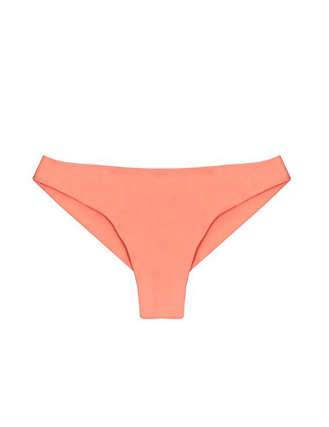 Samia - Bikini Calzón Tanga Costura Invisible Naranja 16