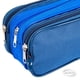 thumbnail image 2 of Estuche Escolar Triple Cierre Azul, 2 of 2