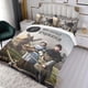 thumbnail image 3 of Medieval Conjunto de sábanas temático, trío de piezas, cómodo y amigable con la piel, diseño único, regalo de decoración para el hogar para familiares, amigos y fans, 90 cm * 190 cm, 3 of 6