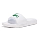 thumbnail image 1 of Slide Lacoste Serve para mujer, cocodrilo blanco y verde, talla 7, 1 of 4