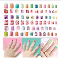 Flamenco - Uñas Postizas De Niñas Set De 24 Uñas