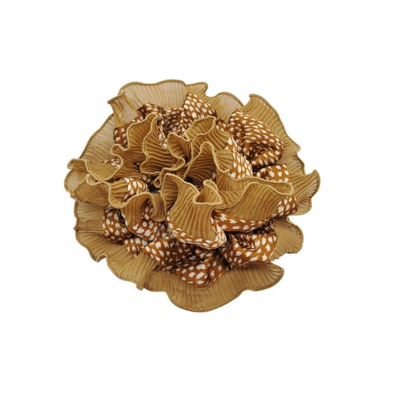 Rumba Doble Scrunchie XL Accesorios Color Café