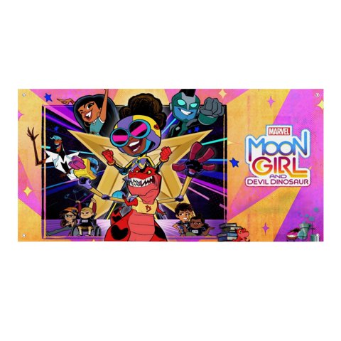 Desmarcar - Chica Luna Fondo Temático Pancarta Suministros De Decoración Para Fiesta De Cumpleaños, Decoración De Fondo De Fiesta Personalizado,150X90Cm