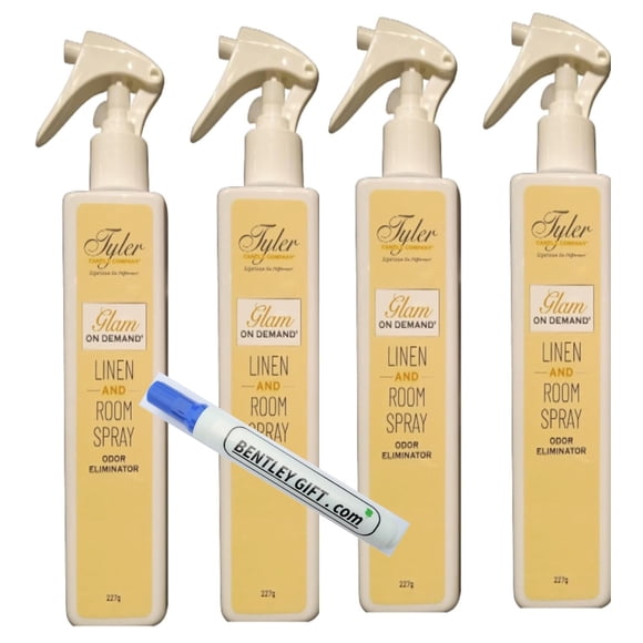 Spray para habitación TYLER CANDLE COMPANY 227 g Diva – Pack de 4