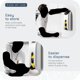 thumbnail image 3 of Soporte para bolsas de plástico Manterio Durable Wall Mount Blue, 3 of 8