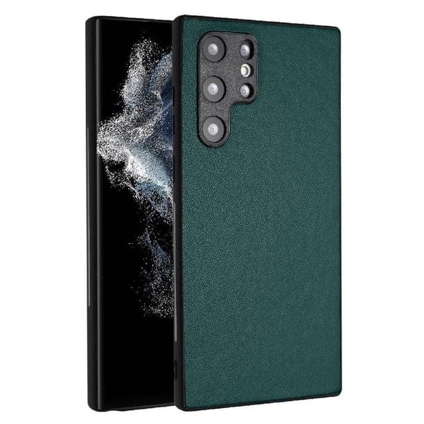 Funda Antigolpes para Samsung Galaxy S22 Ultra Cubierta Delgada Verde