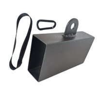 Magideal - Placas De Pesas Para Gimnasio, Fortalecedor De Agarre De Mano Profesional, Agarre De Mano Para Lat Pull Downs, Pull Ups, Dispositivos De Rizos De 4X8Cm